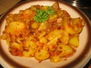 Beilage: Bratkartoffeln mit grünem Speck! - Rezept