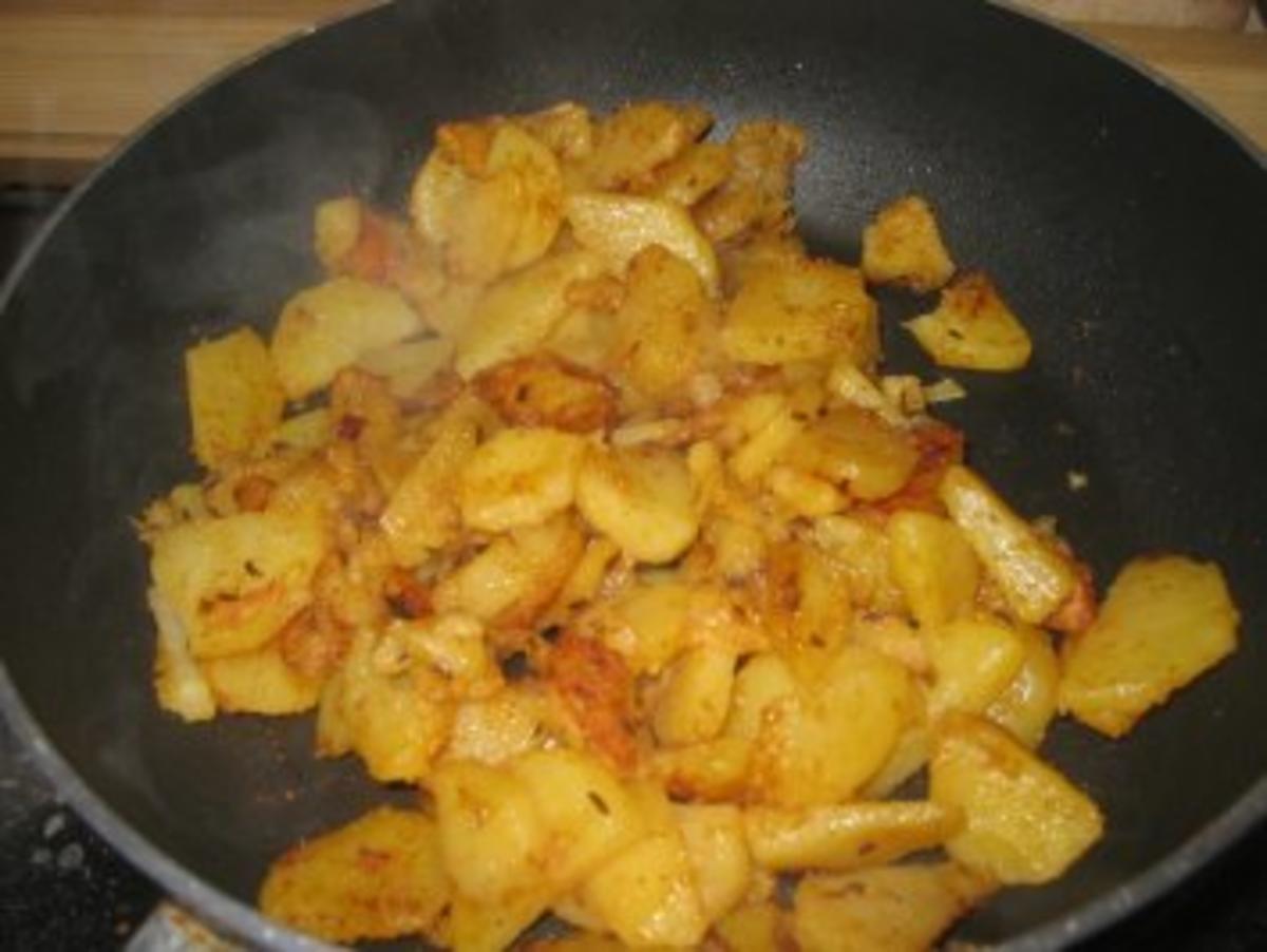 Beilage: Bratkartoffeln mit grünem Speck! - Rezept - Bild Nr. 2