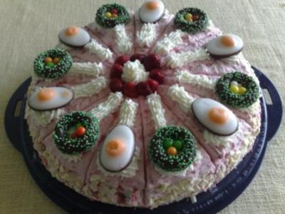 Rezept: Himbeer-Sahnetorte Himbeer-Sahnetorte - Rezept