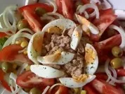 Bunter Salat  -so richtig zum satt werden- - Rezept