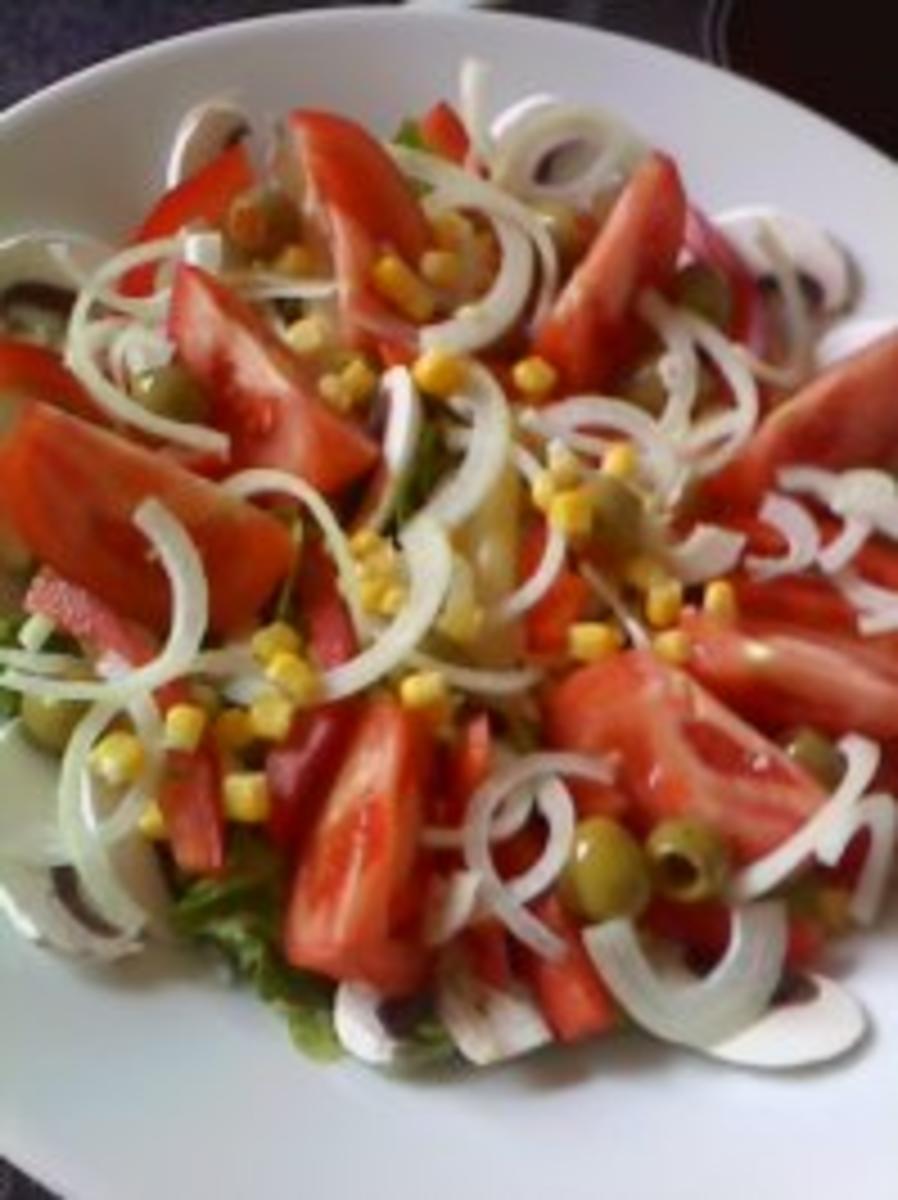 Bunter Salat  -so richtig zum satt werden- - Rezept - Bild Nr. 4