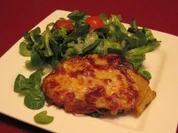 Hessische Kartoffelplätzchen im Feldsalat-Bett - Rezept