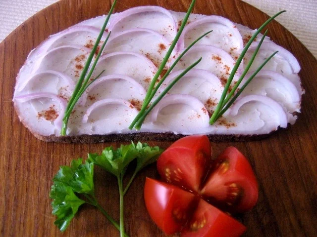 Rezept: Schmalz auf´s Brot .... Bild Nr. 3458 Schmalz auf´s Brot .... - Rezept - Bild Nr. 3458