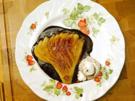 Karamellisierte Birnenfächer in Schokoladensoße - Rezept