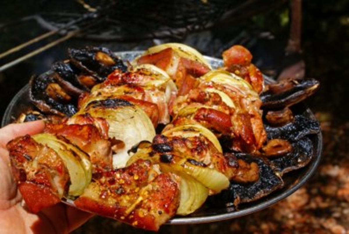 Sosaties mit Aprikosen (südafrikanische Fleischspieße) - Rezept ...