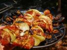Sosaties mit Aprikosen (südafrikanische Fleischspieße) - Rezept