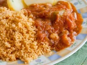 Rezept: Tomaten-Lamm-Bredie (Gemüseeintopf aus Südafrika) Tomaten-Lamm-Bredie (Gemüseeintopf aus Südafrika) - Rezept