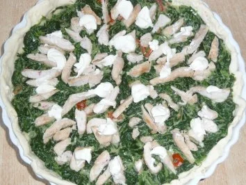 Rezept: Spinatquiche Bild Nr. 4 Spinatquiche - Rezept - Bild Nr. 4