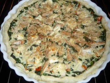 Rezept: Spinatquiche Bild Nr. 2 Spinatquiche - Rezept - Bild Nr. 2
