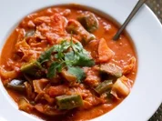 Rezept: Bohnen-Lamm-Bredie (Gemüseeintopf aus Südafrika) Bohnen-Lamm-Bredie (Gemüseeintopf aus Südafrika) - Rezept