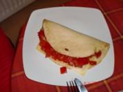 Rezept: Paprika Pfannkuchen Paprika Pfannkuchen - Rezept