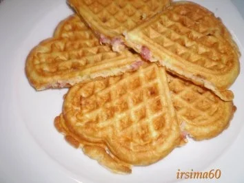 Pikante Waffeln - Rezept