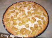 Rhabarber-Eierlikör-Tarte - Rezept