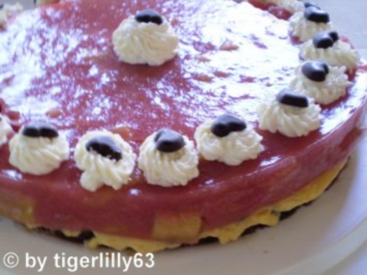 Bilder für Rhabarber-Eierlikör-Torte - Rezept