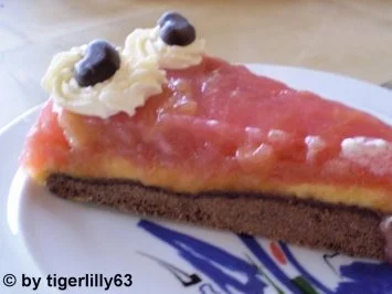 Rezept: Rhabarber-Eierlikör-Torte Bild Nr. 2 Rhabarber-Eierlikör-Torte - Rezept - Bild Nr. 2