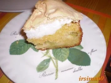 Rhabarberkuchen aus Rührteig mit Baiserhaube - Rezept - Bild Nr. 2