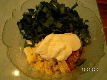 Rezept: Feta-Bärlauchcreme pikant Bild Nr. 4 Feta-Bärlauchcreme pikant - Rezept - Bild Nr. 4