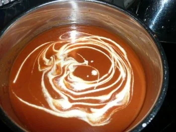 SUPPE/FISCH:Möhren -Ingwer-Suppe mit  Saibling - Rezept - Bild Nr. 6