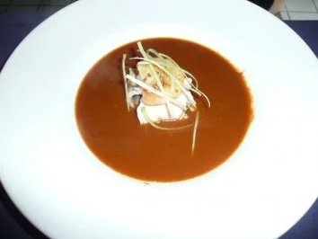 SUPPE/FISCH:Möhren -Ingwer-Suppe mit  Saibling - Rezept - Bild Nr. 7