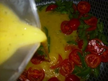 Rezept: Rührei à la Catalane ~ Eufs brouillès à la Catalane Bild Nr. 6 Rührei à la Catalane ~ Eufs brouillès à la Catalane - Rezept - Bild Nr. 6