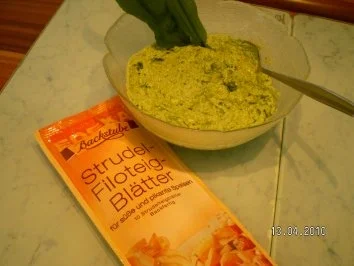 Gefüllte Filoteigtaschen - Rezept - Bild Nr. 2