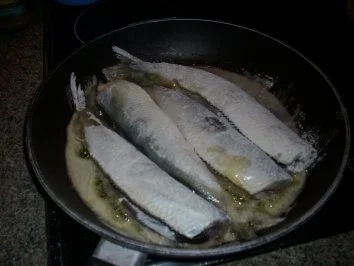 Bratheringe  eingelegt mit vielen Zwiebeln - Rezept - Bild Nr. 6