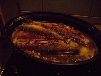 Bratheringe  eingelegt mit vielen Zwiebeln - Rezept - Bild Nr. 9