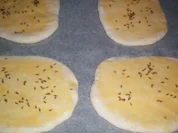 Pita- Brot mit Kümmel - Rezept