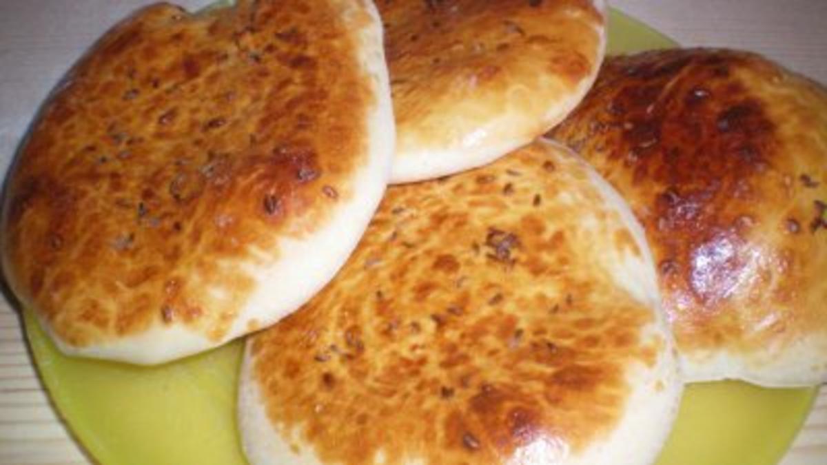 Pita- Brot mit Kümmel - Rezept - Bild Nr. 2
