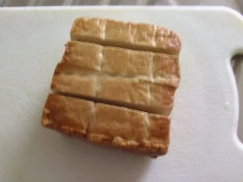 geräucherter Tofu in Polentamantel - Rezept - Bild Nr. 2