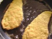 Rezept: Schnitzel in Polentamantel Schnitzel in Polentamantel - Rezept