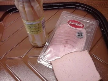 Fleischkäse gefüllt mit Spargel - Rezept - Bild Nr. 2