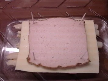 Fleischkäse gefüllt mit Spargel - Rezept - Bild Nr. 5