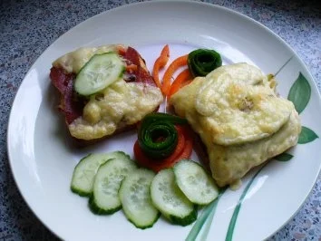 verschiedene Toastscheiben mit Käse überbacken - Rezept - Bild Nr. 12