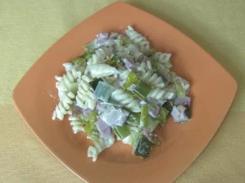 Nudel - Schinken - Lauch - Gratin - Rezept