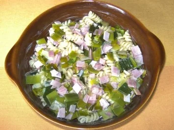 Nudel - Schinken - Lauch - Gratin - Rezept - Bild Nr. 2