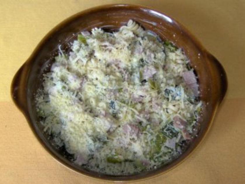 Nudel Schinken Lauch Gratin - schnell &amp; einfach - von Cookies