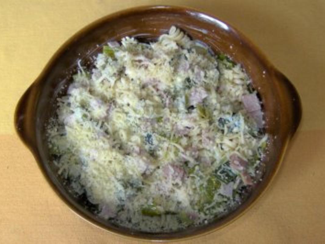 Nudel - Schinken - Lauch - Gratin - Rezept - kochbar.de