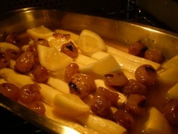 Ofen Spargel mediteran mit Puten Filet - Rezept - Bild Nr. 5