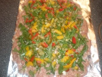 Falscher Hase - Hackbraten - Rollbraten - Rezept - Bild Nr. 9