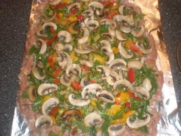 Falscher Hase - Hackbraten - Rollbraten - Rezept - Bild Nr. 10