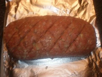 Falscher Hase - Hackbraten - Rollbraten - Rezept - Bild Nr. 11