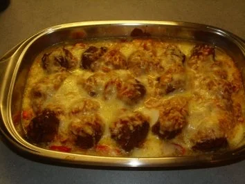 Überbackene Buletten - Rezept