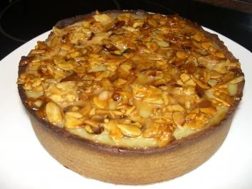 KuchenZwerg :  RHABARBER ~ PUDDINGTORTE - Rezept