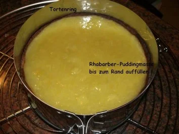 KuchenZwerg :  RHABARBER ~ PUDDINGTORTE - Rezept - Bild Nr. 6