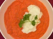 Krabbenrahmsuppe mit Buttercroûtons - Rezept