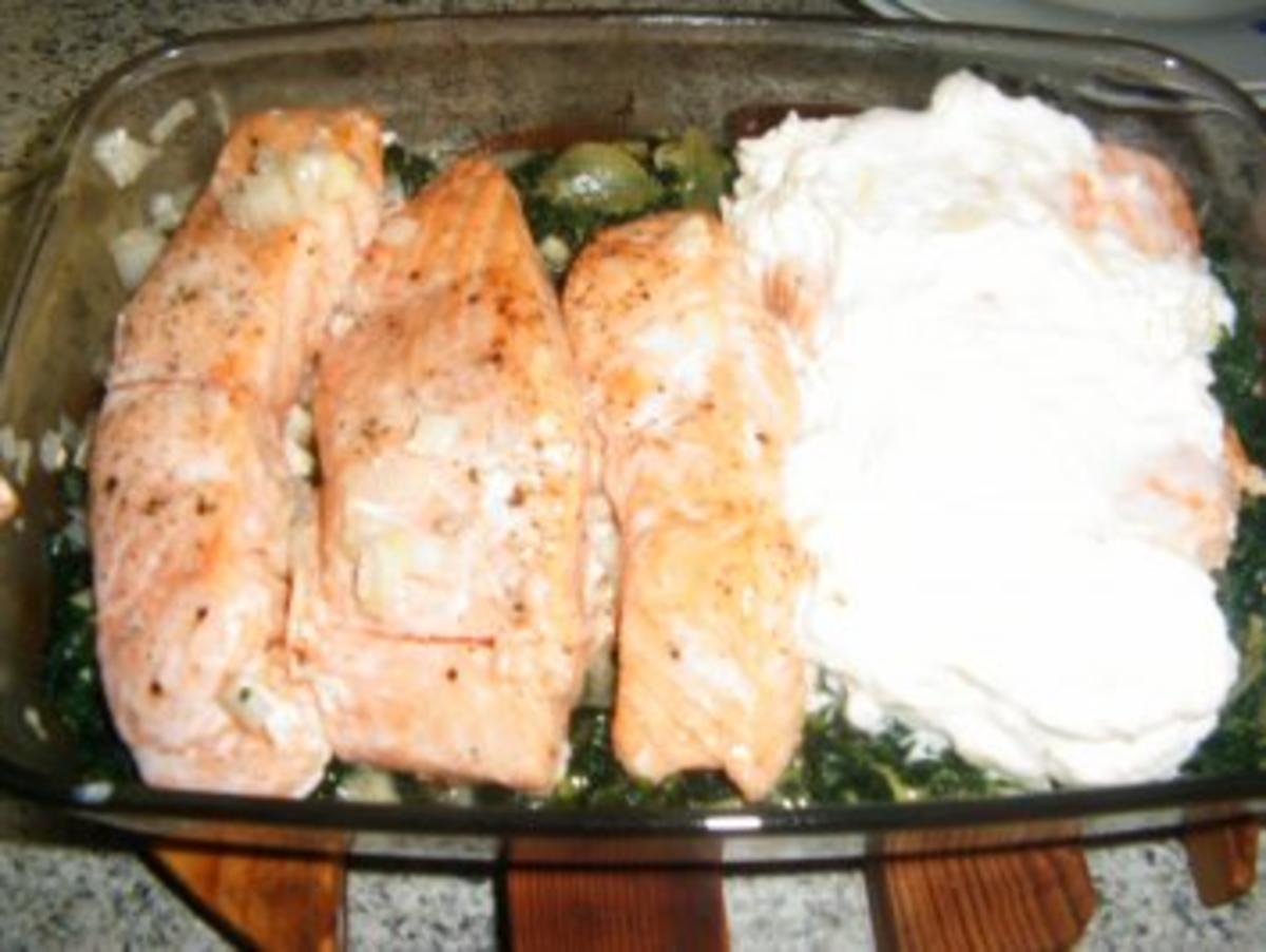 Lachs mit einen feinen Häubchen - Rezept - Bild Nr. 8