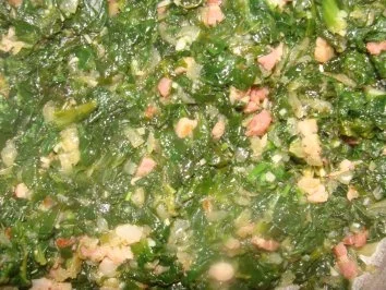 Nudeln mit Spinat-Sahnesauce - Rezept - Bild Nr. 3