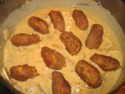 Rezept: Fleisch: Wasabi-Petersilienrรถllchen an frischem Champignonsรถรchen... Fleisch: Wasabi-Petersilienrรถllchen an frischem Champignonsรถรchen... - Rezept