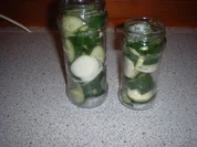 Eingekochte Gurken - Rezept